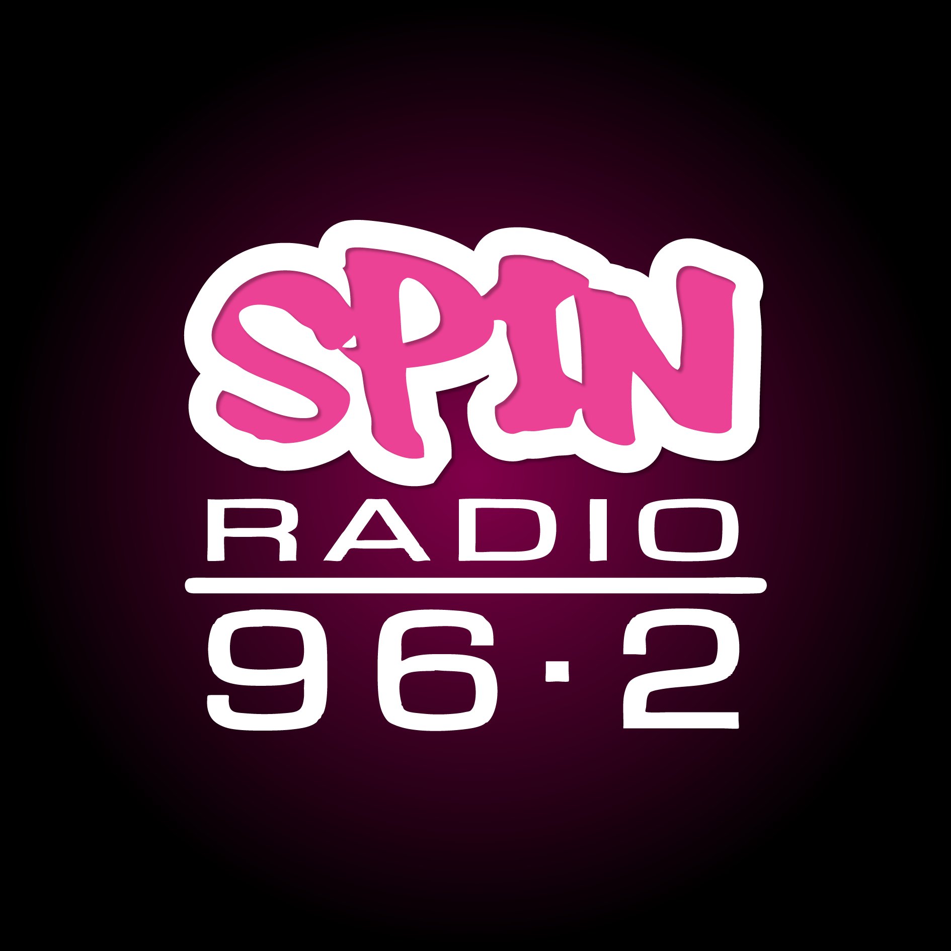 Radio Spin. Spin City logo. Game Zone logo.
